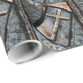 Schutzkreuz Geschenkpapier (Rolleneckpunkt)