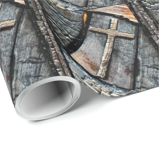 Schutzkreuz Geschenkpapier (Rolleneckpunkt)