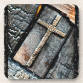 Schutzkreuz Getränkeuntersetzer (Vorderseite)