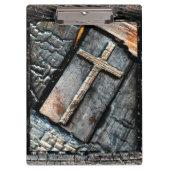 Schutzkreuz Klemmbrett (Vorderseite)