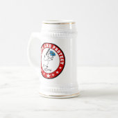 Schutzmann, der dient und schützt bierglas (Vorderseite Links)