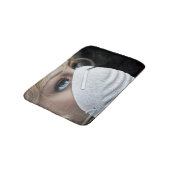 Schutzmaske Corona Badematte (Schrägansicht)