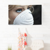Schutzmaske Corona Banner (Insitu)