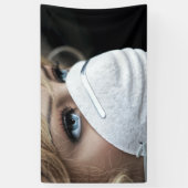 Schutzmaske Corona Banner (Vertikal)