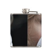 Schutzmaske Corona Flachmann (Rückseite)