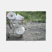 Schutzmaske Corona Fleecedecke (Vorderseite (Horizontal))