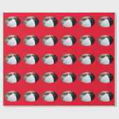 Schutzmaske Corona Geschenkpapier (Flach)