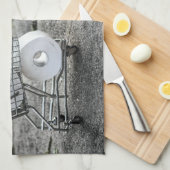 Schutzmaske Corona Geschirrtuch (Viertel Falte)