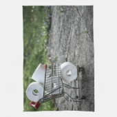 Schutzmaske Corona Geschirrtuch (Vertikal)