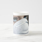 Schutzmaske Corona Porzellantasse (Vorderseite)