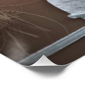 Schutzmaske Corona Poster (Ecke)