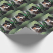 Schutzpatrick Geschenkpapier (Ecke)