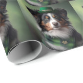 Schutzpatrick Geschenkpapier (Rolleneckpunkt)