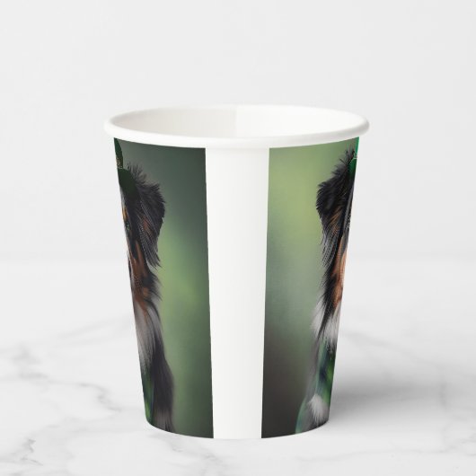 Schutzpatrick Pappbecher (Links)