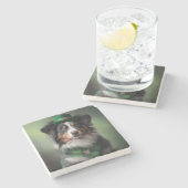 Schutzpatrick Steinuntersetzer (Seitenansicht)