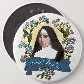 Schutzpatron St. Paulina der Button (Vorne & Hinten)