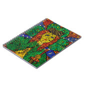 Schutzpatron von Krisen-und Angst-St. Dymphna Notizblock (Linke Seite)