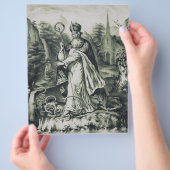 Schutzpatron von St. Patrick in Irland Flyer (Hand)