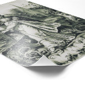 Schutzpatron von St. Patrick in Irland Fotodruck (Ecke)