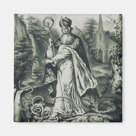 Schutzpatron von St. Patrick in Irland Magnet (Vorne)