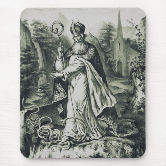 Schutzpatron von St. Patrick in Irland Mousepad (Vorne)
