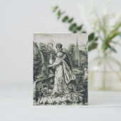 Schutzpatron von St. Patrick in Irland Postkarte (Stehend Vorderseite)