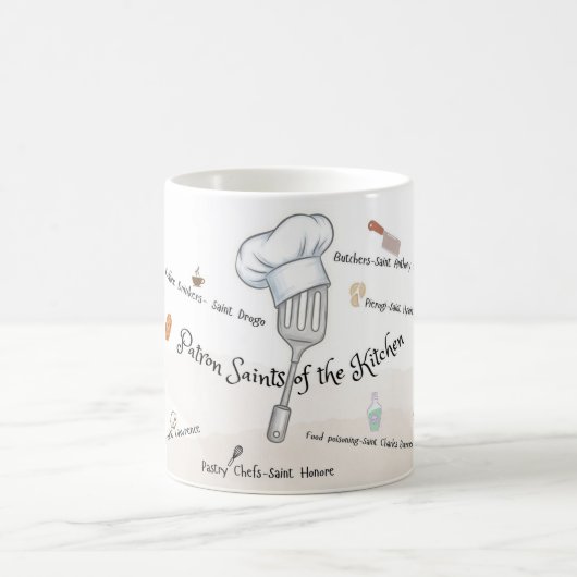 Schutzpatrone der Küche, Katholisches Tasse (Mittel)