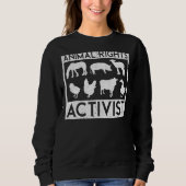 Schutzrechte für lebende Tiere Sweatshirt (Vorderseite)