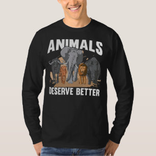 Schutzrechte für lebende Tiere T-Shirt