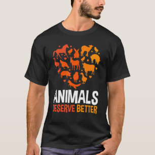 Schutzrechte für lebende Tiere T-Shirt
