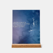 Schutzschild Acrylschild (Vorderseite)