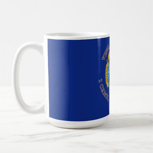 Schutzschild der Verteidigungsagentur Kaffeetasse (Links)