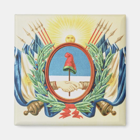 Schutzschild des argentinischen Bundes Magnet (Vorne)