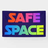 Schutzschild des Banners - SAFE-RAUM-Erklärung Banner (Horizontal)