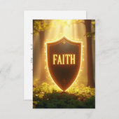 Schutzschild Einladung (Vorne/Hinten)