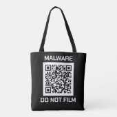 Schutzschild - Malware-Warnung Tasche (Rückseite)