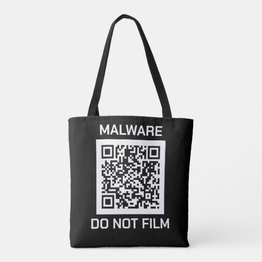 Schutzschild - Malware-Warnung Tasche (Rückseite)
