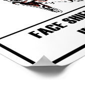 Schutzschild-Plakat für den ersten Spaß Poster (Ecke)