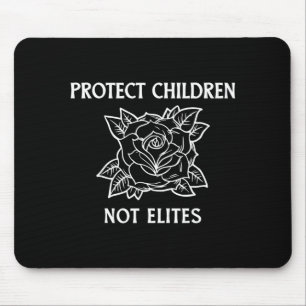 Schützt Kinder, nicht die Eliten Mousepad