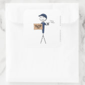 "Schützt Küste für Nahrung" Aufkleber (Tasche)