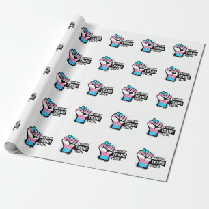Schützt Trans-Jugendliche - Pride Fist Geschenkpapier