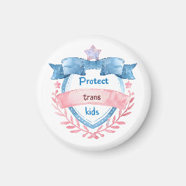 Schützt Trans-Kinder Design, LGBTQ Verbündeter Ges Magnet