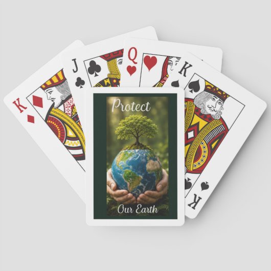 Schützt unsere Erde Spielkarten (Rückseite)
