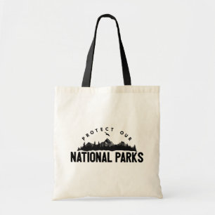 Schützt unsere Nationalparks Unterstützen Tragetasche