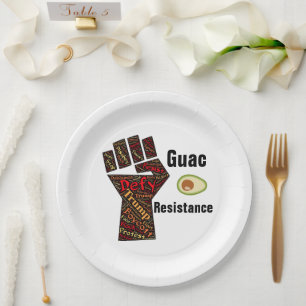 Schutztafel Pappteller