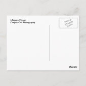 Schutzturm 14 postkarte (Rückseite)