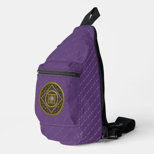 Schützus Mandala Crossbody Bag (Rechte Ecke)