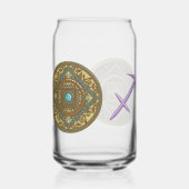 Schützus Mandala Dosenglas (Rückseite)