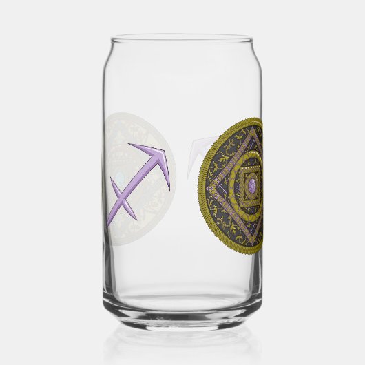 Schützus Mandala Dosenglas (Rechts)