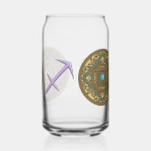 Schützus Mandala Dosenglas (Links)